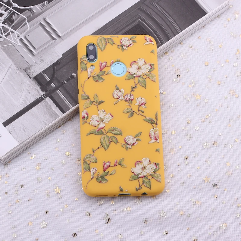 1 Для huawei Honor mate 10 20 Nova P20 P30 P умный винтажный цветочный художественный конфетный силиконовый чехол для телефона Capa Fundas Coque - Цвет: 1