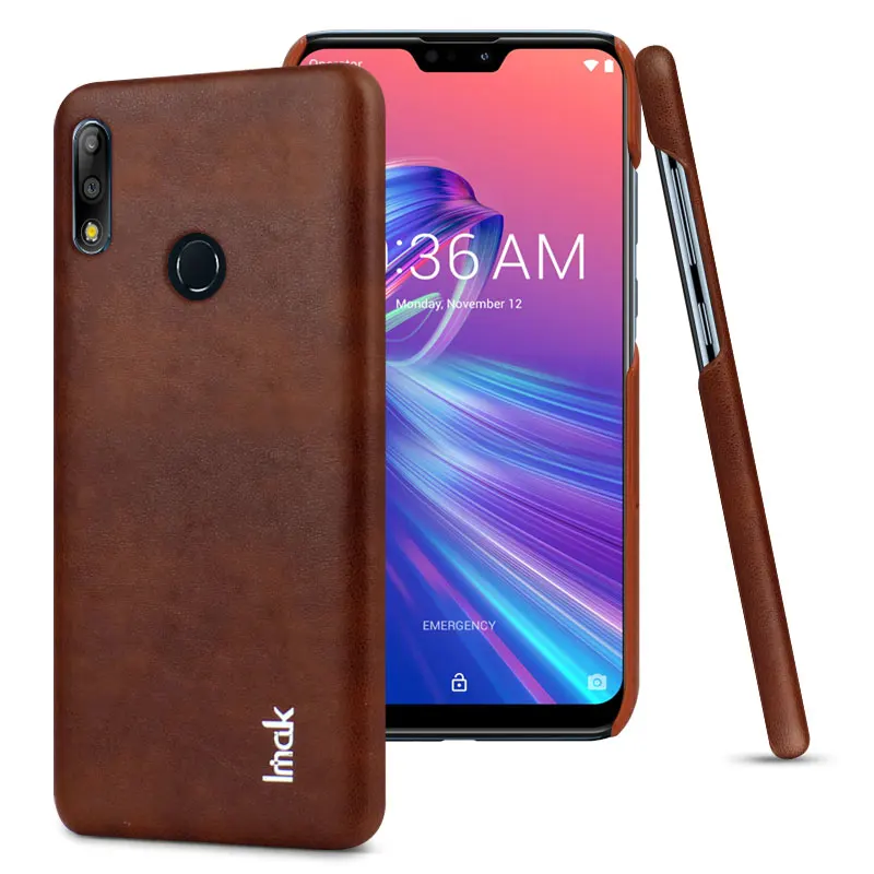 IMAK Ruiyi серия Роскошная кожа из искусственной кожи чехол для Asus Zenfone Max Pro (M2) ZB631KL