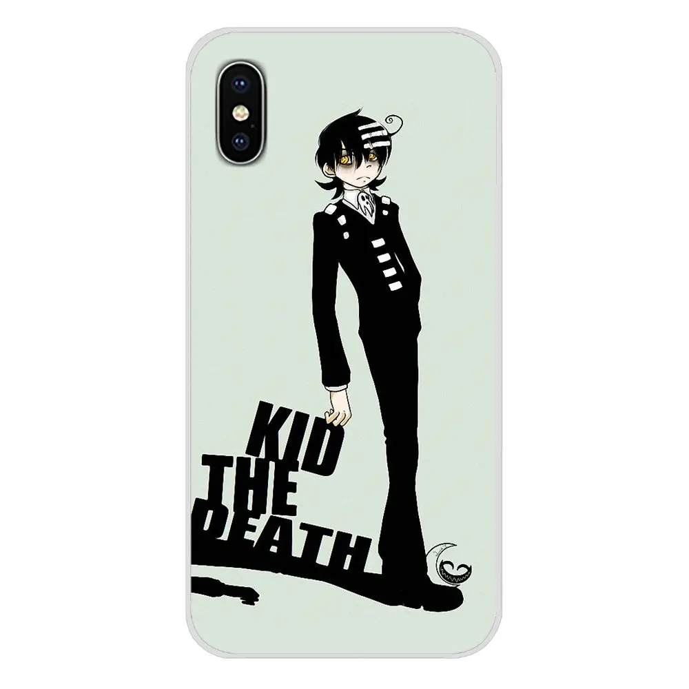 Силиконовые чехлы для телефонов мультяшный Пожиратель души death kid Apple iPhone X XR XS MAX 4
