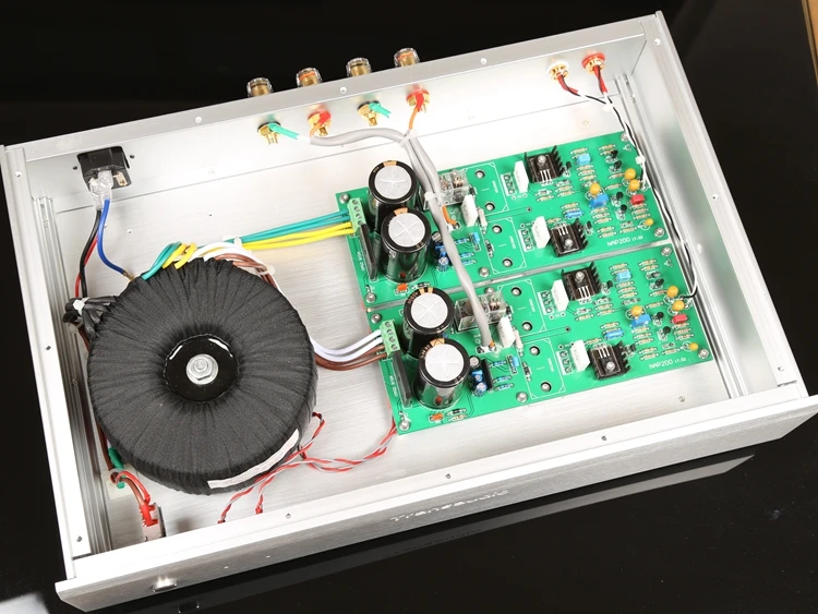 Готовый стереоусилитель мощности NA-2 HIFI на базе усилителя NAIM NAP200 Auido Amp 150 вт + |