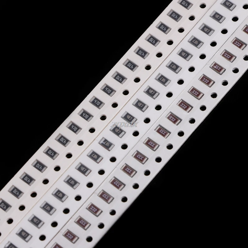 1250 шт. 50 значение 1206 SMD Резистор Комплект 0 Ом~ 10 м Ом 5% 1/4 Вт Прямая поставка