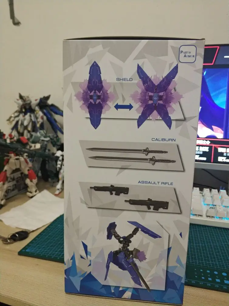 Красивая Броня PA Frame Arms Girl Fate stay night Saber VER.1 человекообразная сборная фигурка модель аниме игрушки фигурка