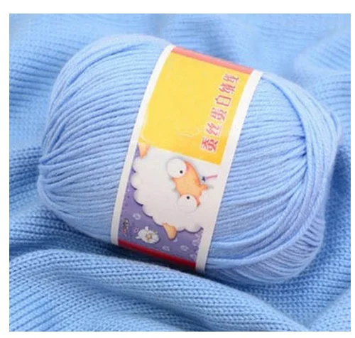 

mylb 10PC 500g/ball Chunky Colorful Hand Knitting Scores Milk Cotton new style chunky yarn for hand knitting women baby hat
