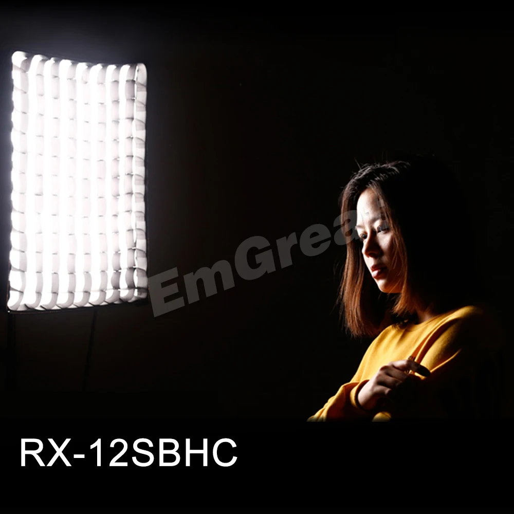 FalconEyes складной Hongey гребень Софтбокс Softbox RX-12SBHC для Falcon Eyes светодиодный свет RX-12TD