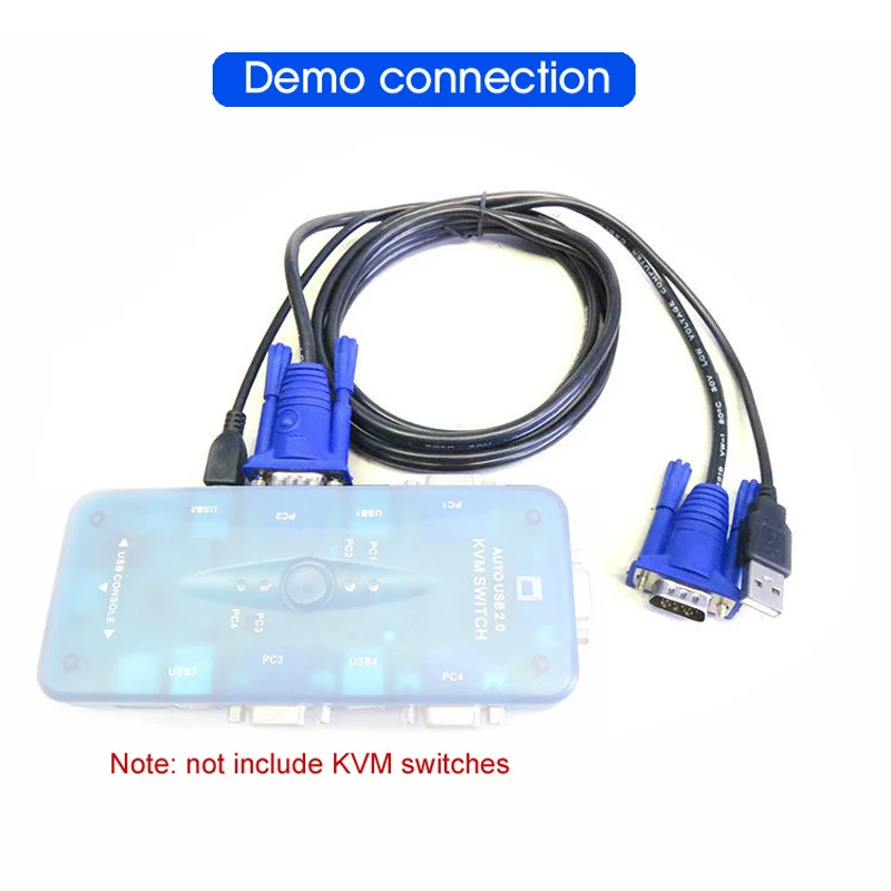 1.5 м USB KVM SWITCH кабель 2 в 1 Тип до b 4PIN + Стандартный VGA SVGA 15pin PC компьютер принтер