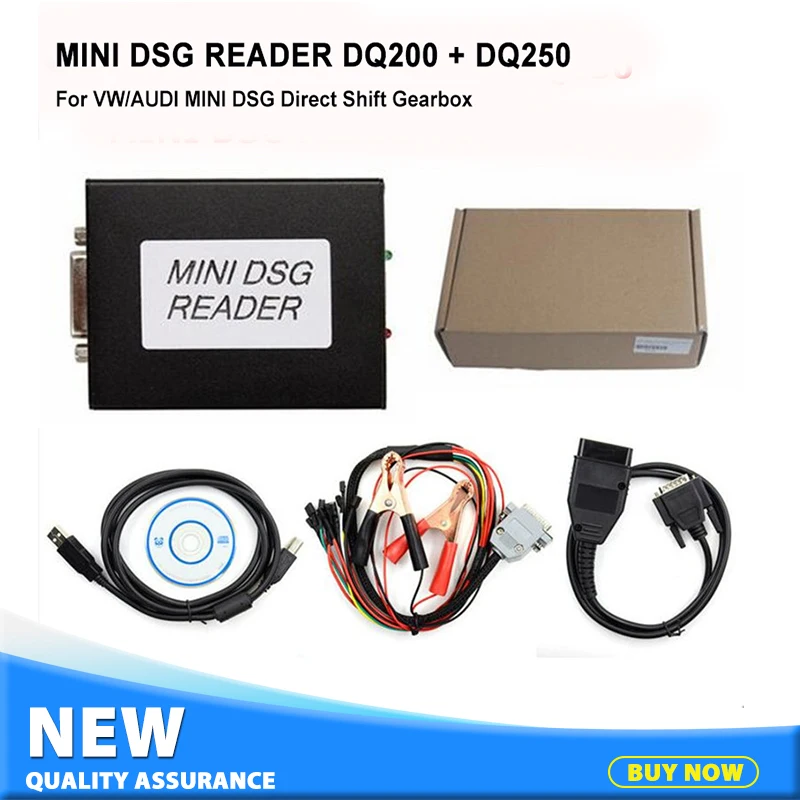 Новая версия MINI DSG Reader (DQ200 + DQ250) для VW/Audi новый релиз коробка передач данных