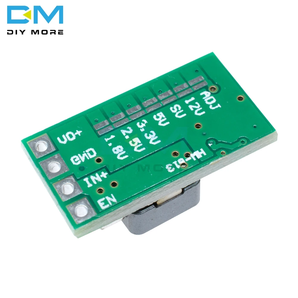 10 шт. Mini DC 12 24 В до 5 понижающий источник питания 3 А Макс модуль Преобразователь