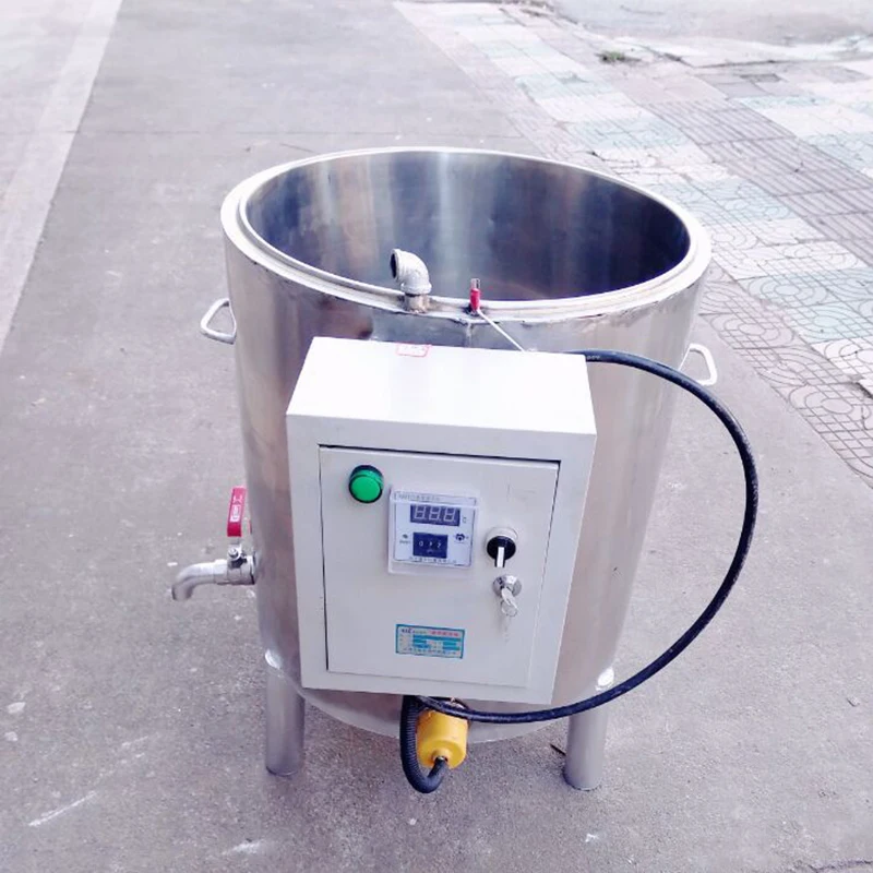 Бесплатная доставка 80 кг/час емкость плавления устройство для плавки воска