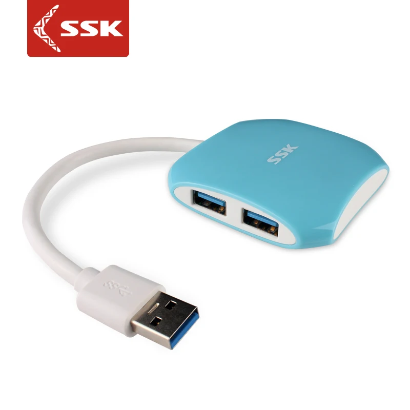 Ssk shu300 высокоскоростной 5Gbs usb3.0 концентратор с четырьмя 4 линейными портами