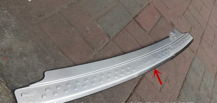 304 протектор заднего бампера из нержавеющей стали для Mitsubishi Outlander EX Evolution X 2008-2011