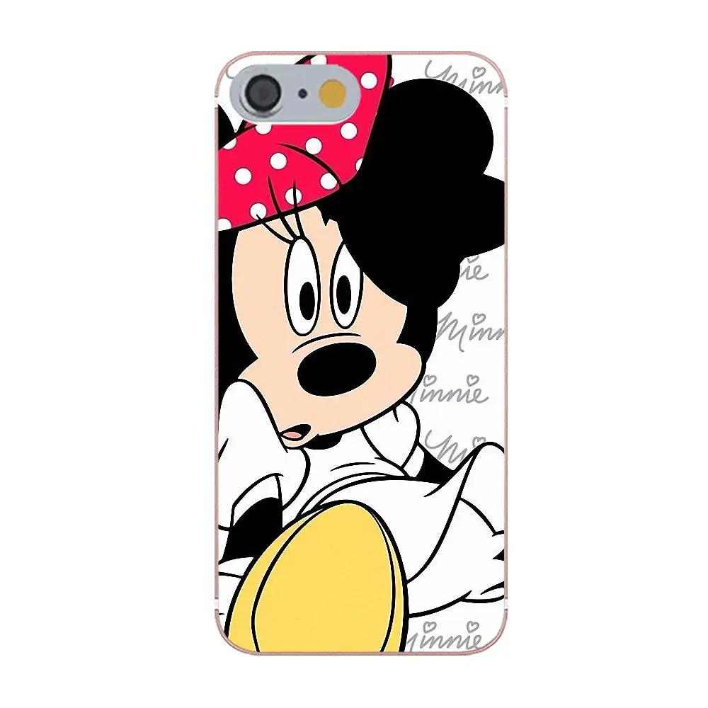 Tpwxnx Soft Cover Cell Phone Cases For Huawei Honor 4C 5A 5X 6A 6C 6X 7X 9 V8 V10 Mate 7 8 10 P9 P20 Pro Lite Play Minnie Mouse | Мобильные