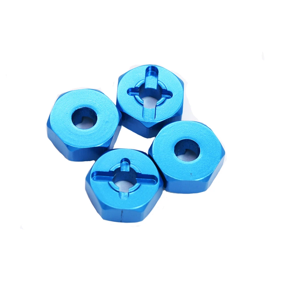 Обода колеса Wltoys из алюминиевого сплава 4 шт. шестигранный обновленный адаптер 7