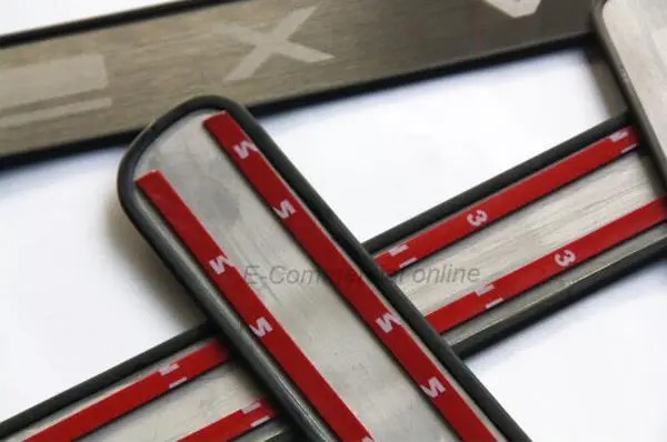 4 двери из нержавеющей Накладка гвардии Подоконник пластины педали для 2012-2016 SUBARU