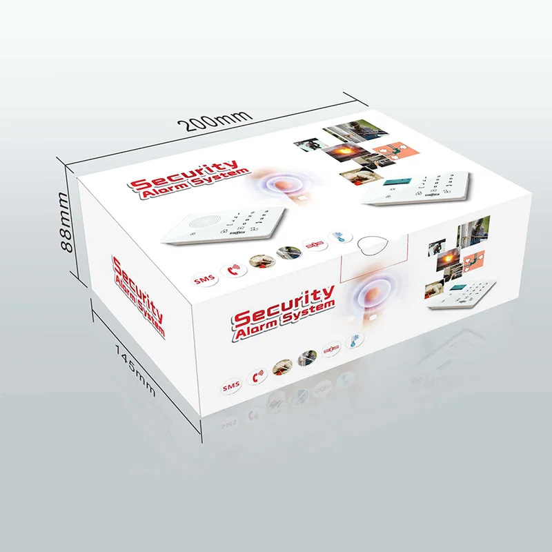 GSM Сигнализация Гараж Android Проводной России Открытый Беспроводной Датчик