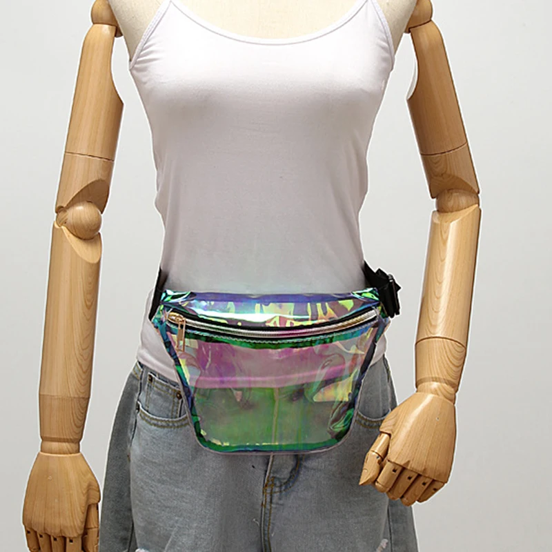 Новинка женский прозрачный кошелек fanny pack ПВХ высокое качество нагрудная сумка