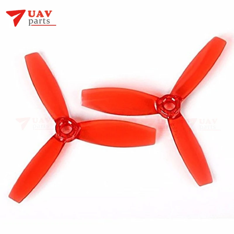 Оптовая продажа 100 пар DYS 3045 3 дюйма 1 отверстие пропеллеры 3-Blade Prop для BX1306 SE1407