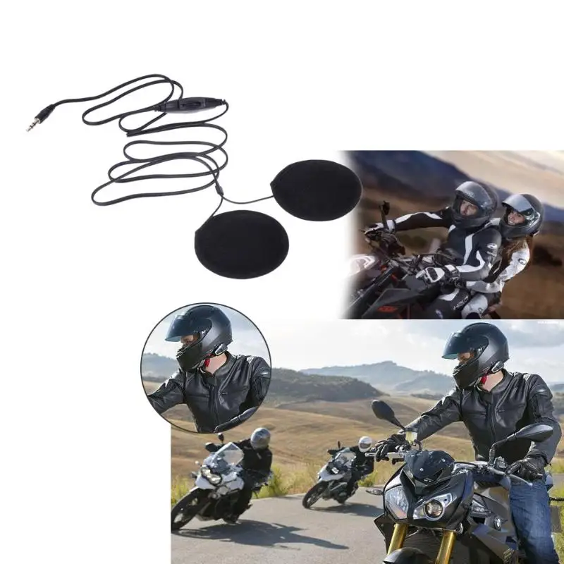 motorcycle helmet headset speakers earphone motorbike moto headphone for mp3mp4cdradio gps cellphone mobilephone phone free global shipping