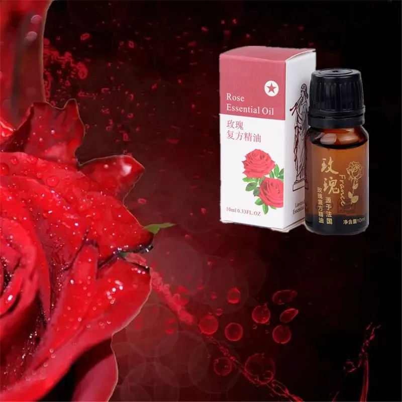 Горячая 1 бутылка для женщин и мужчин продукты похудения эфирное масло розы