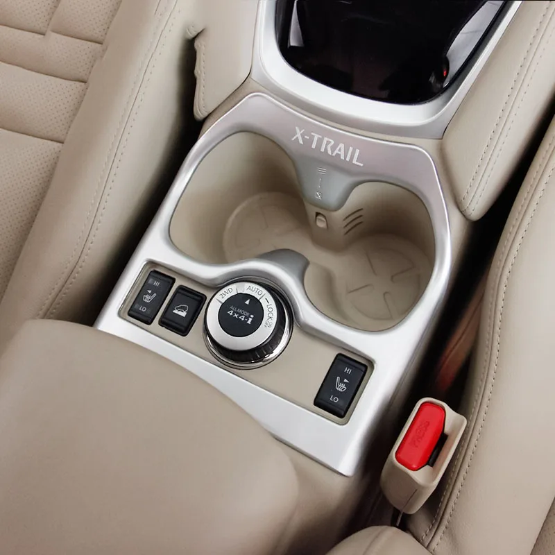 Для Nissan X trail T32 X-trail 2014-2019 декоративная наклейка на рамку чашки декоративные