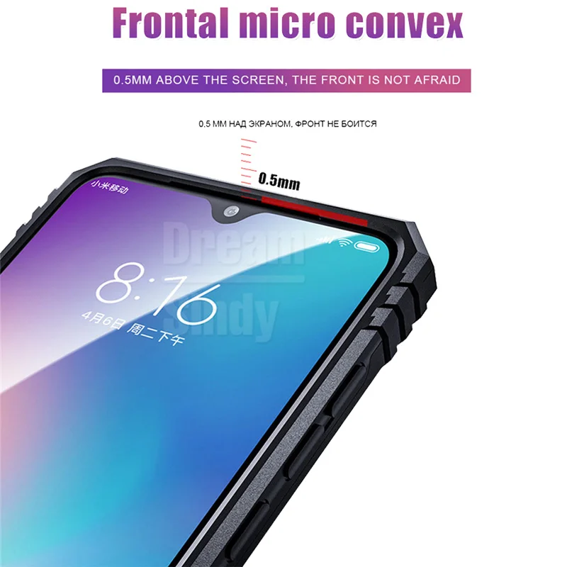 Сверхмощный защитный металлический кольцевой чехол для Huawei Y5 Y6 Y7 Y9 Pro Prime 2019 P Smart Z