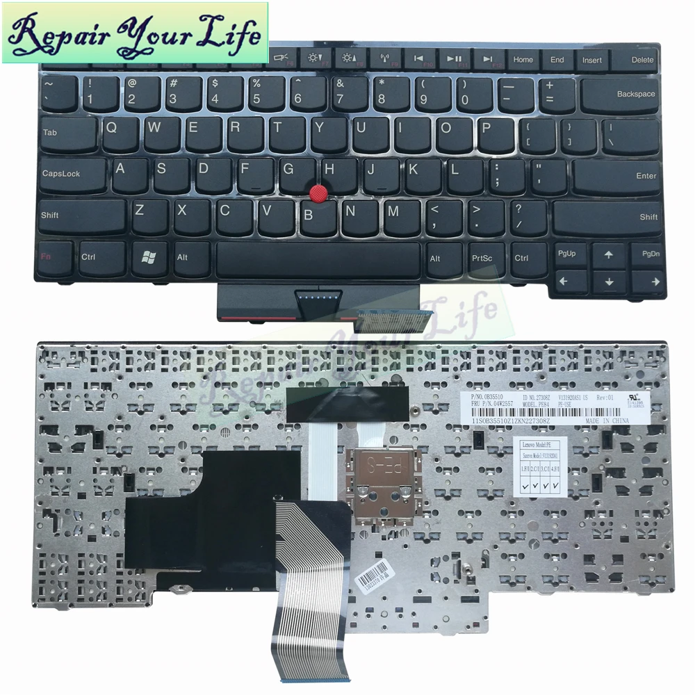 Клавиатура для ноутбука lenovo Repair You Life E430S Thinkpad S430 T430U E445 L330 US Оригинальная