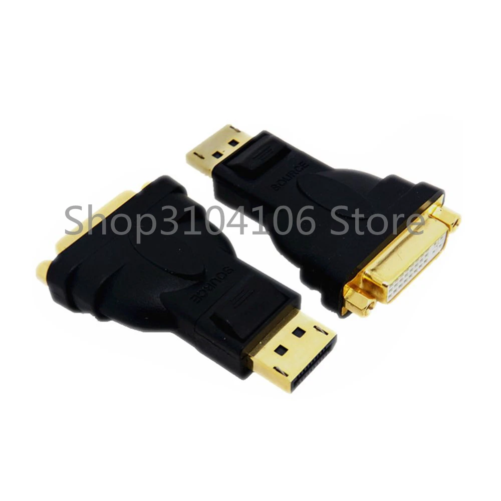 Бесплатная доставка Высокое качество порт дисплея DP к DVI Женский адаптер