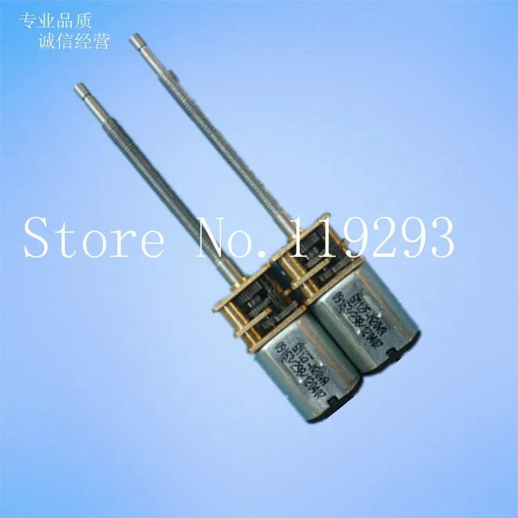 [JOY] 12MM miniature DC gear motor M3 * 34MM screw gearbox 3V6V12V N20 --10PCS/LOT | Обустройство дома