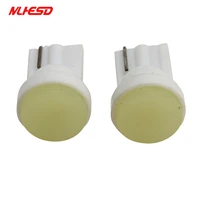 500pc t10 led lights car interior led t10 cob w5w 168 wedge door instrument side lamp light bulbs white red blue green pink