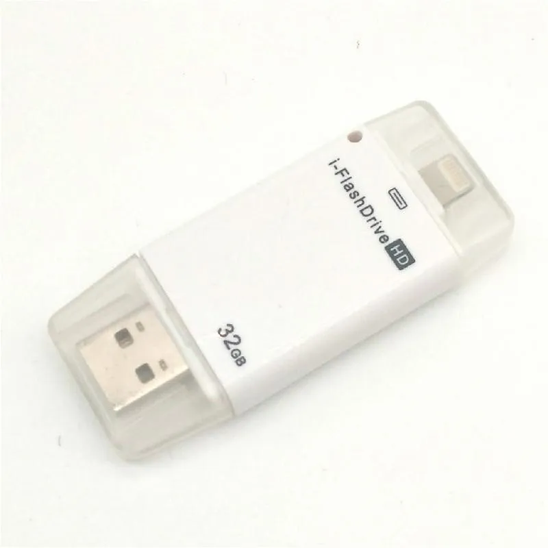 Для флеш накопителя Lightning 16g 32g 64g 128g Usb накопитель 6 языков Otg флэш для iPhone/6/6 s