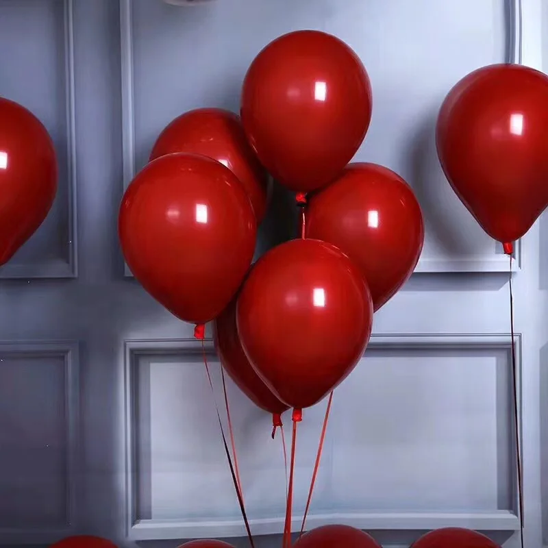 Эльф Магия 12 шт ruby двойной слой латексный воздушный шар &quotКонфетти&quot день