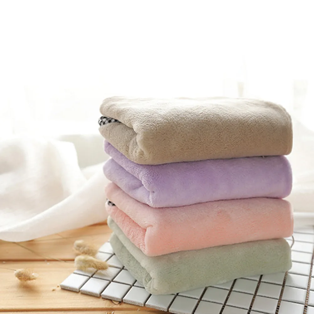 2019 коралловый бархатный тюрбан для волос аксессуары купания 6 6|Шапочки душа| |