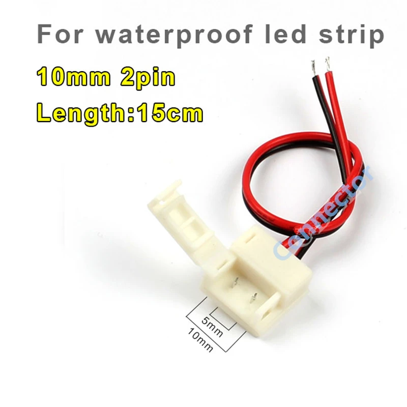 Горячая Распродажа 2017 5 шт./лот светодиодный водонепроницаемый разъем 10 мм 2pin для