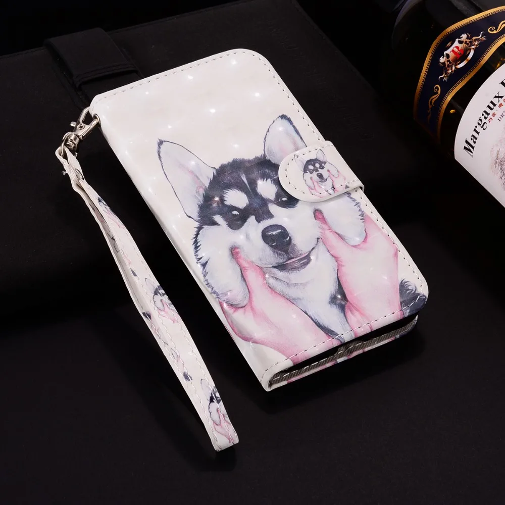 Чехол-книжка из искусственной кожи + Чехол-бумажник чехол для Coque huawei P10 P20 Lite/P20 Pro Y5