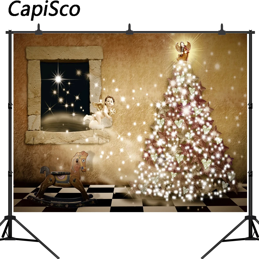 

Capisco фоны для фотосъемки с изображением рождественской елки