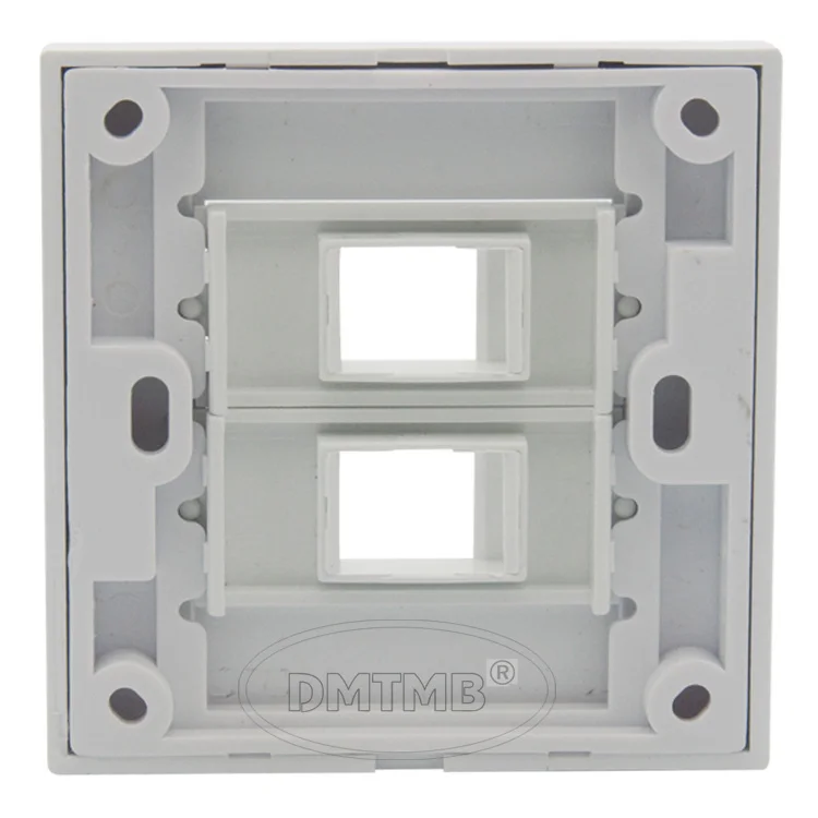 86 настенная пластина лицевая с 2 разъемами keystone|face plate|wall platewall face plate |