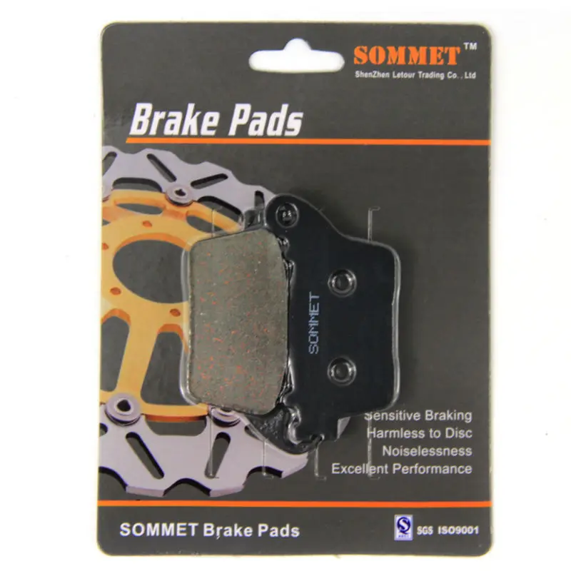 

SOMMET Motorcycle Front + Rear Brake Pads Disks for Honda CBR 1000 RR (06-16)/CBR 1000 RA (ABS) (09-16)CBR 1000RR LT390-390-436