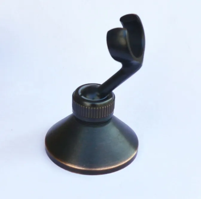

Black Oil Rubbed Brass Bathroom Hand Held Shower Head Bracket Wall Mounted / Bathroom Accessory msh062