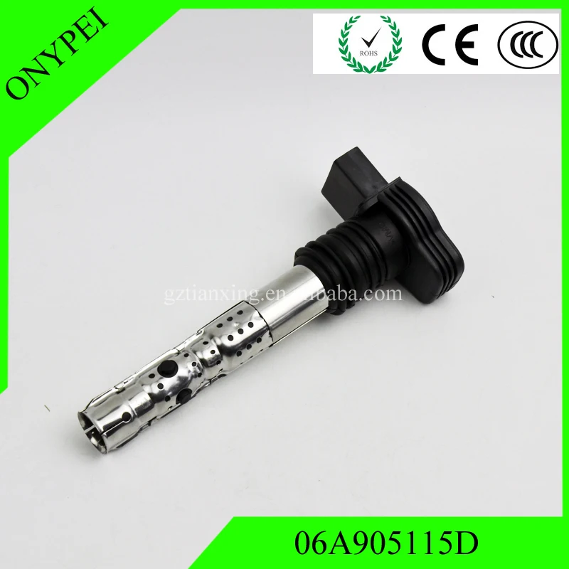 Катушка зажигания 06A905115D для Audi A4 A6 TT VW Golf Jetta Passat Beetle сидение Bora
