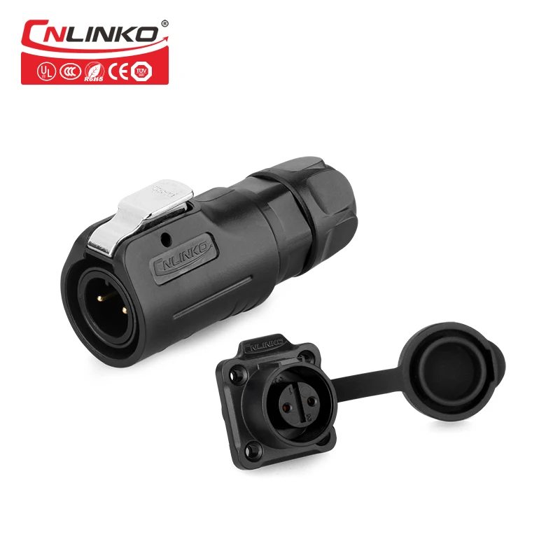 M12 2pin 3pin 4pin 5pin 6pin 7pin 8pin Водонепроницаемый Электрический разъем с разъемом «папа» муфтовый стыковочный переводник IP67 разъем для светодиодный светильник - Цвет: black