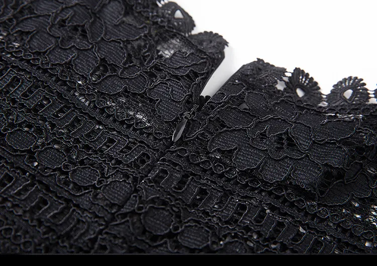 Для женщин кружевные нарядные платья выдалбливают тонкий до колена Длина