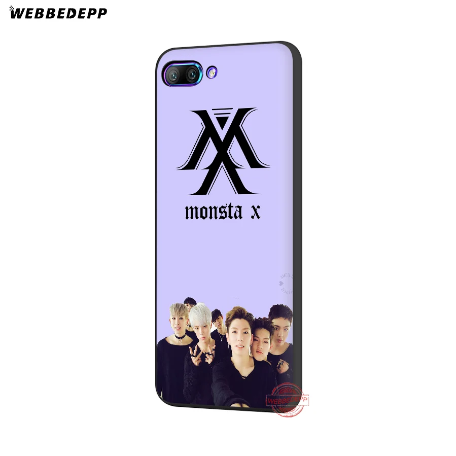WEBBEDEPP Monsta X KPOP Boy мягкий чехол для Honor 20 10 9 9X 8 Lite 8C 8X 7X 7C 7A 3 ГБ 6A Pro View | Мобильные
