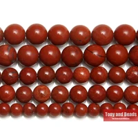 natural stone red jasper round beads 15 strand 3 4 6 8 10 12mm pick size for jewelry making no ab42