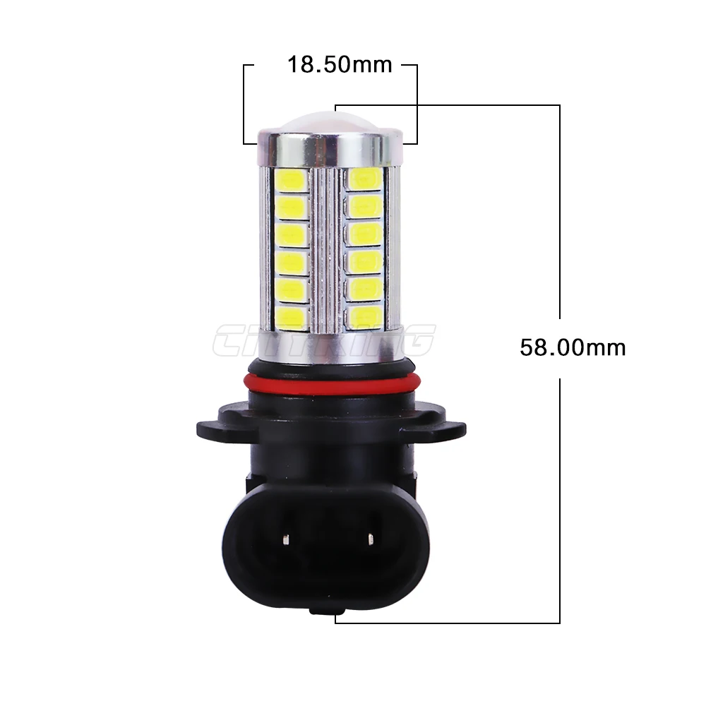 4 шт. HB4 HB3 9005 9006 светодиодный 33smd 5730 5630 h11 h7 туман светильник головной внешний
