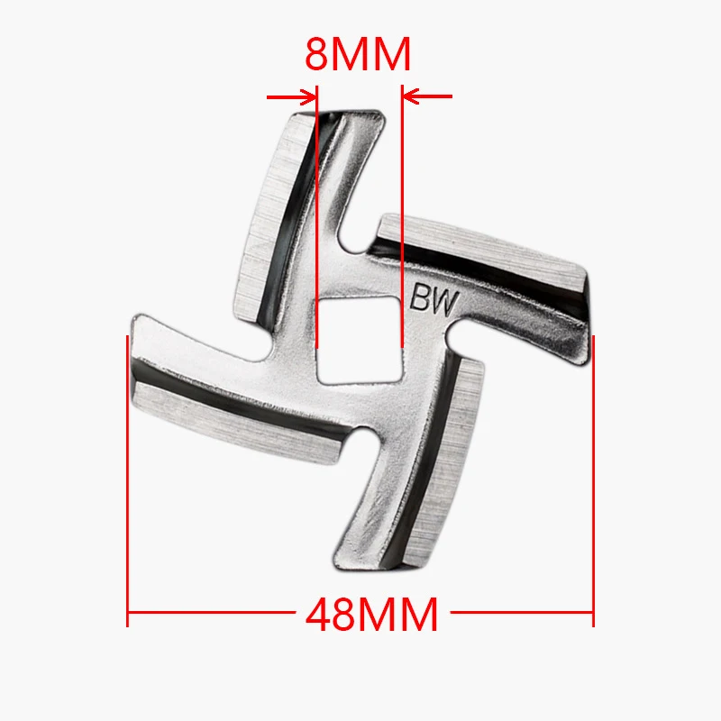 

Stainless Meat Grinder Cutting Blade For Waring With 55mm Meat Output Calibers