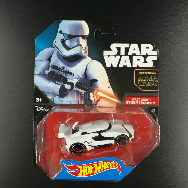Hot Wheels 1: 64 спортивный автомобиль Звездные войны Дарт Вейдер коллективный выпуск металлический материал гоночный автомобиль коллекция сплав автомобиль подарок для ребенка - Цвет: CGW35-21