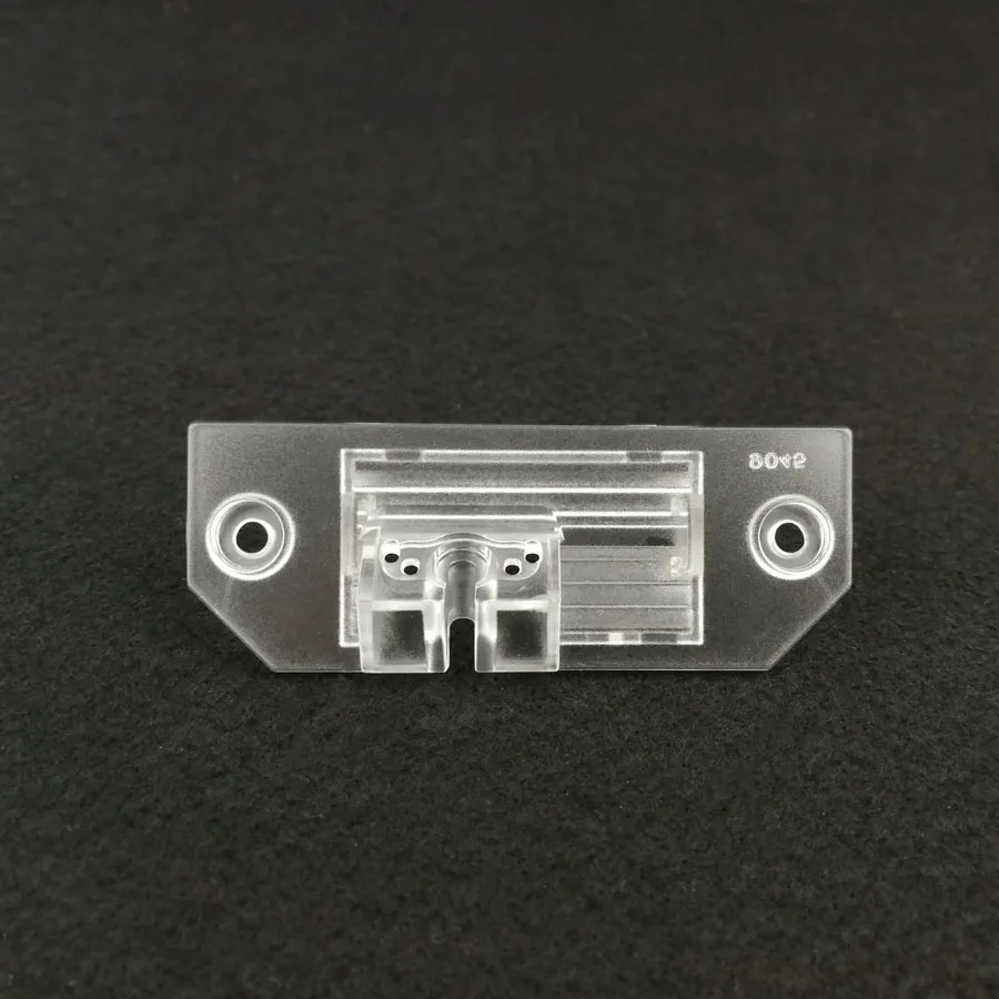 Only Plastic Frame HD камера заднего вида монитор экран фильтр для Ford Focus Седан парковочная линия Водонепроницаемый ночное видение 4LED - Название цвета: Only Plastic Frame