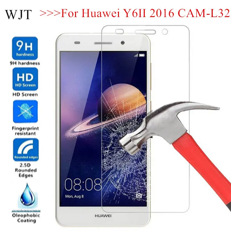 Закаленное стекло Y6II для Huawei Y6 II 2016 Защитная пленка Honor Holly 3 L21 L03 L23|Защитные стёкла