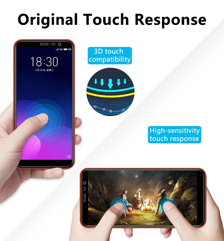 2.5D 0,26 мм 9H Премиум Закаленное стекло для Meizu M6T Meilan 6T защита экрана закаленное защитное стекло для Meilan 6T On