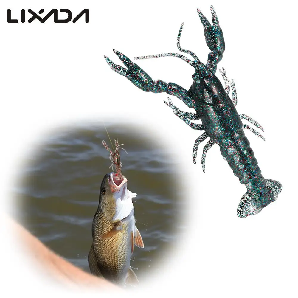 Lixada Рыболовная Приманка 12 см/19 г океанская мягкая крозовая рыба на креветку