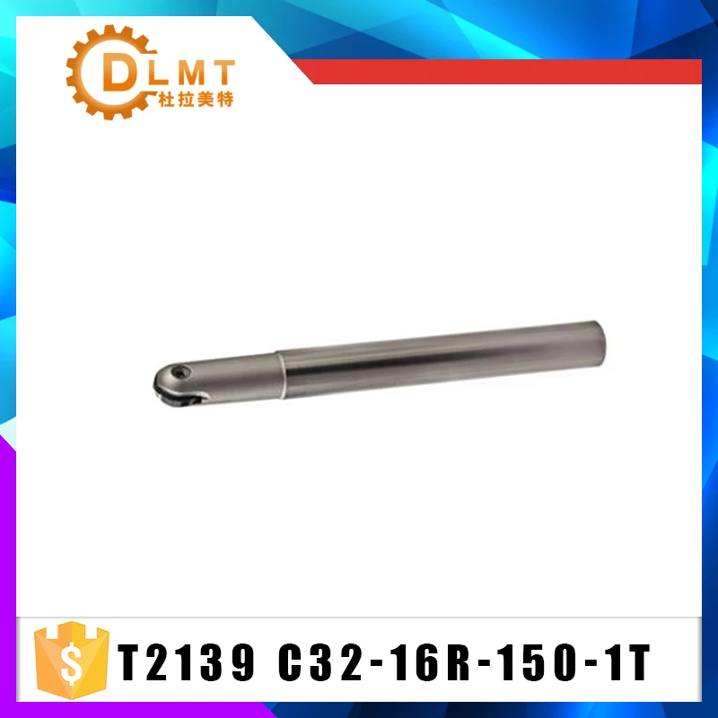 Держатель шаровой концевой фрезы T2139 C32 16R 150 1T Концевая фреза из сплава фрезерный